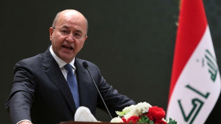 Irački predsjednik upozorava na nastavak cionističkih napada na uporišta mobilizacionih snaga Iraka