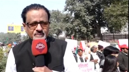 دہلی میں کسانوں کی احتجاجی ریلی