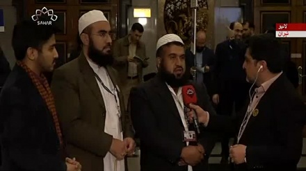 بتیسویں بین الاقوامی وحدت اسلامی کانفرنس کے مہمانوں سے گفتگو - 4