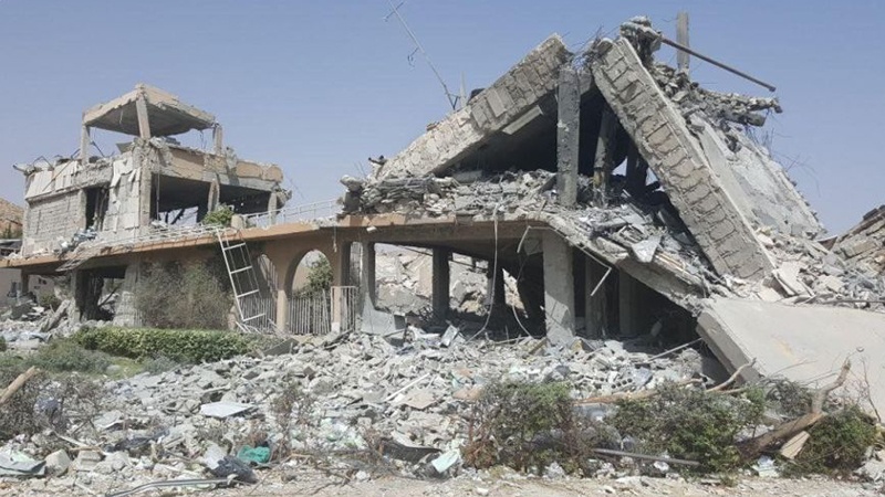 امریکی بمباری میں درجنوں شامی شہری جاں بحق اور  زخمی 