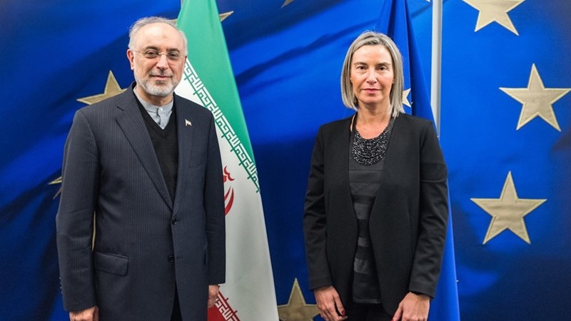 ایٹمی معاہدے کو باقی رکھنے کے لئے، ایران اور یورپ کے درمیان تبادلۂ خیال 
