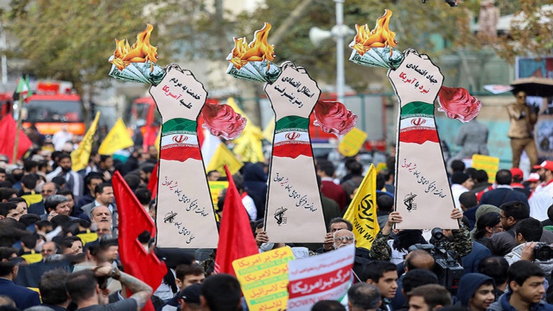 ایران میں سامراج مخالف ریلیاں