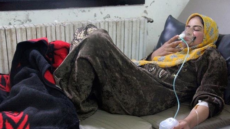 شام پر دہشت گردوں کا کیمیائی حملہ، سو شہری متاثر 