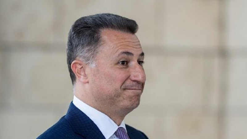Foto: Nikola Gruevski, bivši makedonski premijer