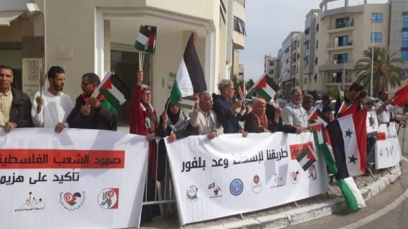 Tunis xalqı anti-sionist aksiya keçirib