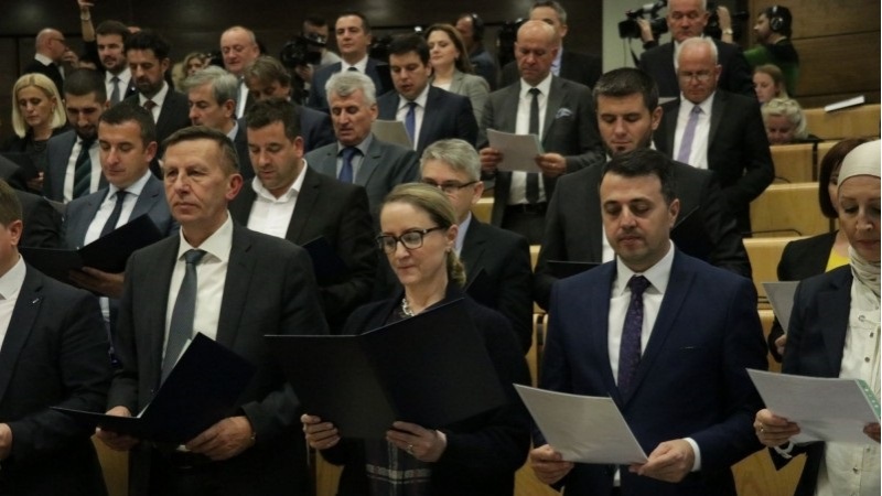 Foto/Fena: Novoizabrani federalni poslanici položili zakletvu