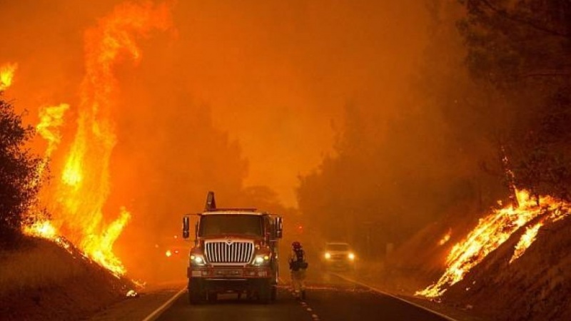 کیلیفورنیا میں آگ بے قابو23 افراد ہلاک