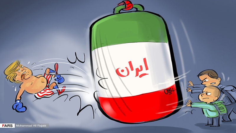 ٹرمپ کو ایرانی عوام کا کرارا جواب! ۔ کارٹون