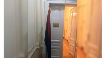 Uklonjena zastava ispred Dodikovog kabineta u Predsjedništvu BiH