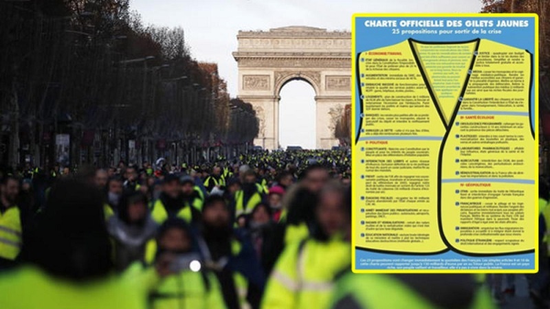 ŽUTI PRSLUCI manifestom sa 25 tačaka postavili uslove: Francuska da odmah istupi iz EU i NATO