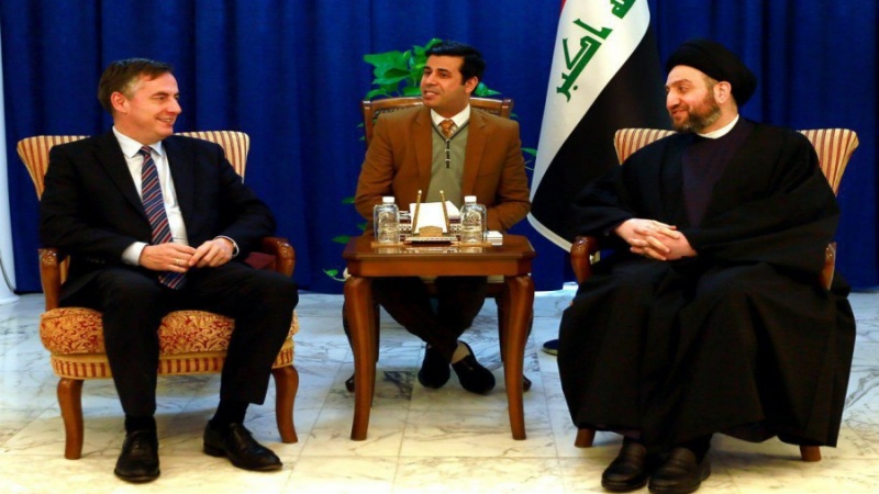 پێداگری عەمار حەکیم لەسەر چارەسەرنی گرفتەکان بەڕێکاری چارەسەری سیاسی 