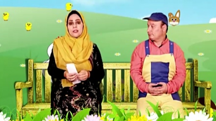 بەشێک لە بەرنامەی منداڵان و قلقلی