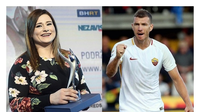 Edin Džeko i Larisa Cerić najbolji sportisti BiH za 2018.godinu