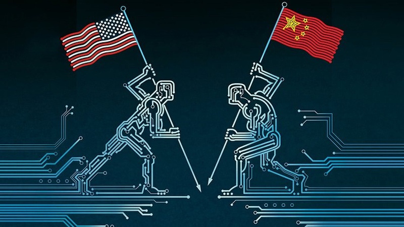 چینی ٹکنالوجی کی پیشرفت روکنے کے لئے امریکی کوشش