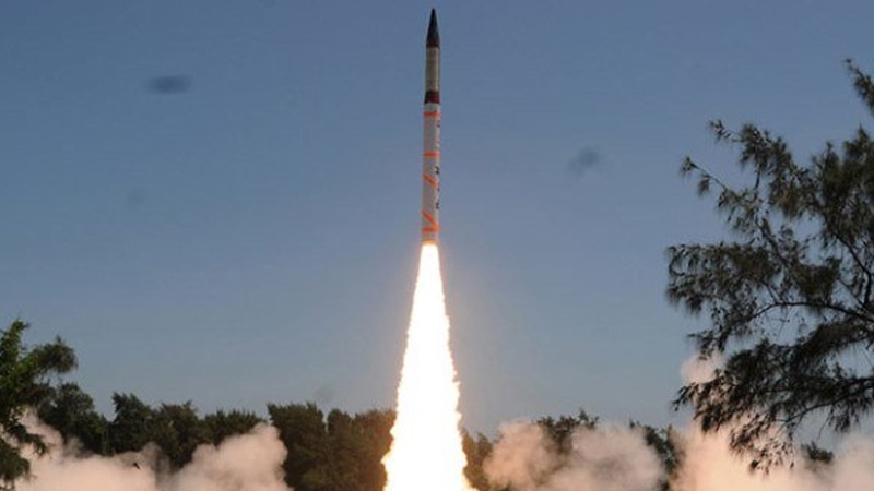 ہندوستان کا بیلسٹک میزائل کا تجربہ