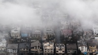 Teheran iz perspektive oblaka