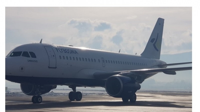 Prvi avion FlyBosnia sletio na Međunarodni aerodrom Sarajevo