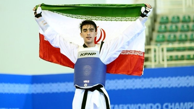 İranlı taekvondoçu dünya ordularının yarışlarında çempion olub