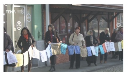 Mirni protesti Žena Srebrenice u Tuzli