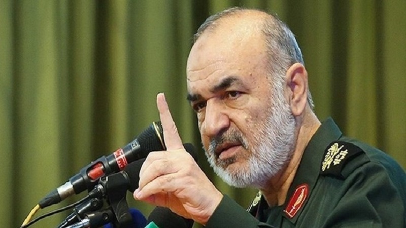   ایران کی سرحدیں ہماری ریڈ لائن ہیں، جنرل حسین سلامی 