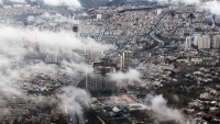 Teheran iz perspektive oblaka