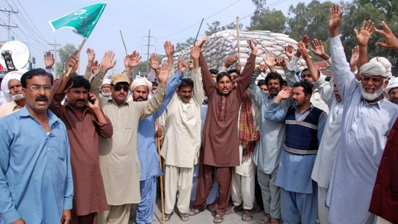 ہزاروں کسان اپنے مطالبات کے حق میں اسلام آباد پہنچ گئے