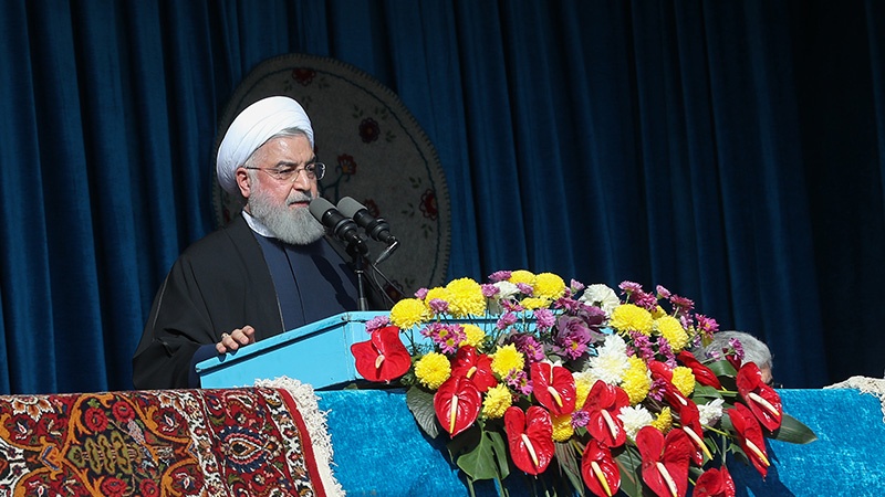 Ruhani: ABŞ İranın region və dünya ilə ticarət əlaqələrini kəsməy əqadir deyil