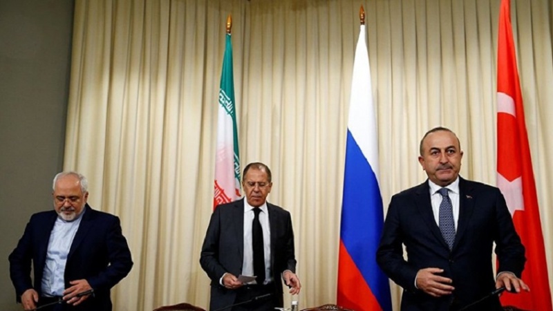 شام کے بارے میں ایران، روس اور ترکی کا مشترکہ بیان