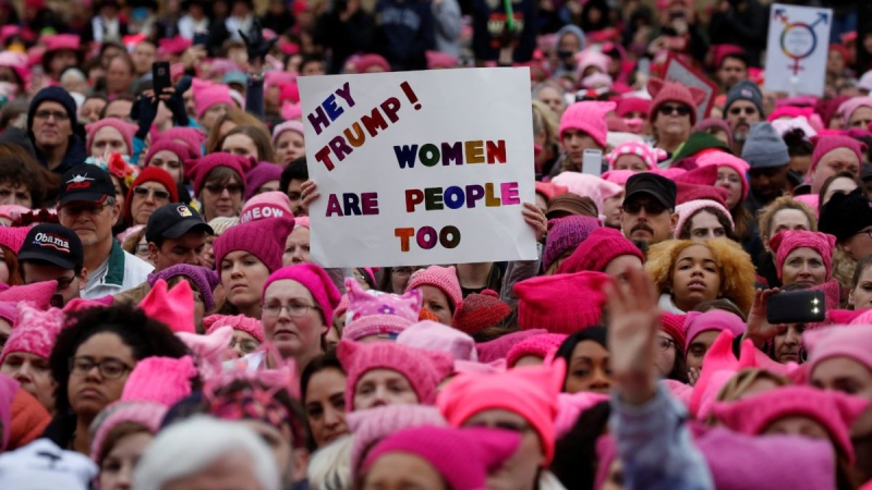 ABŞ-ın 300 şəhərində qadınlar aksiya keçirib
