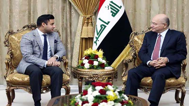 عراقی صدر سے پاکستانی وزیراعظم کے مشیر کی ملاقات