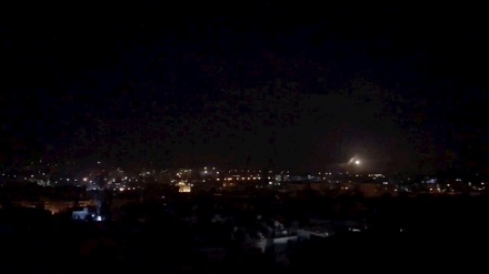 شام پر صیہونی حکومت کی فضائی جارحیت 