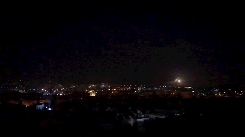 شام پر صیہونی حکومت کی فضائی جارحیت 