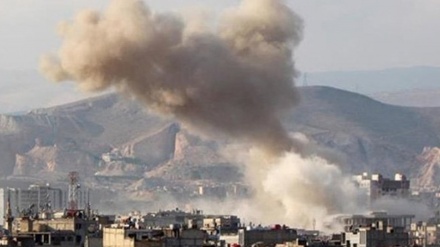 شام، دہشت گردوں کے گولہ بارود کے ڈپو میں دھماکہ
