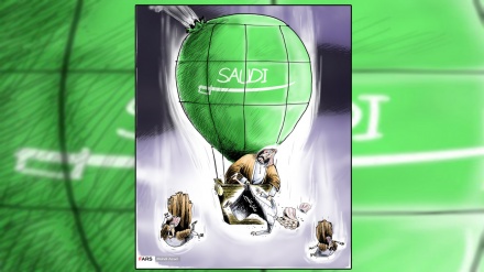 سعودی غبارے میں ہوا سوراخ! ۔ کارٹون