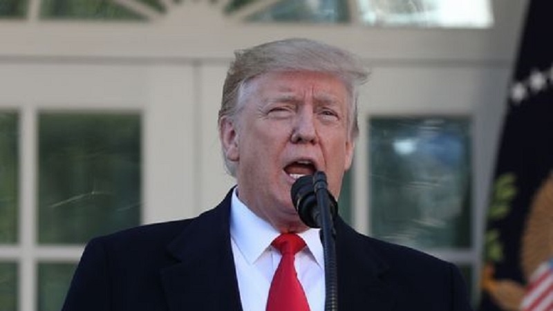 پاشەکشەی تڕەمپ لە رۆنانی شوورەی سەر سنووری مەکسیک ، کۆتایی هێنان بە داخستنی حکومەت