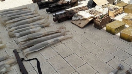 Suriyada terrorçuların bir cəbbəxanası aşkar edilib