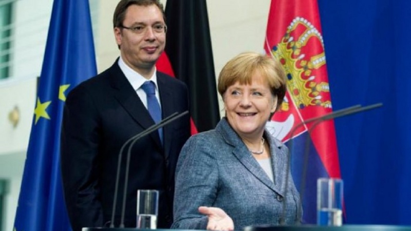 Vučić sutra s Angelom Merkel o Kosovu