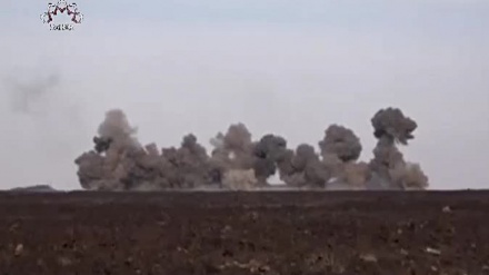 امریکی اتحاد کے جنگی طیاروں کا شام کےرہائشی علاقے پر حملہ