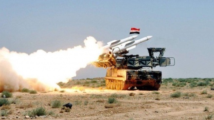 سیستەمی بەرگری  ئاسمانی  سووریا  دەسدرێژکاریی فڕۆکەشەڕکەرەکانی ڕژیمی زایونی بەرپەرچ دایەوە