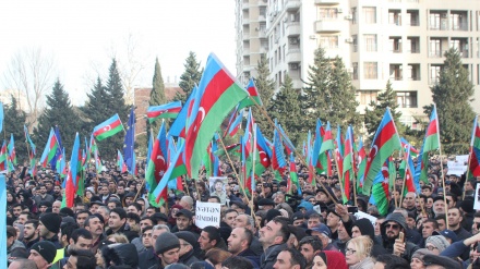 Bakıda müxalifət mitinq keçirdi 