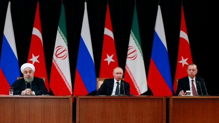 Rûhanî: Armanca hevpar a Têhran, Moskow û Enqerê têkoşîna teqil li hemberî têrorîsmê û vegerandina istiqrarê bo Sûrîyê ye