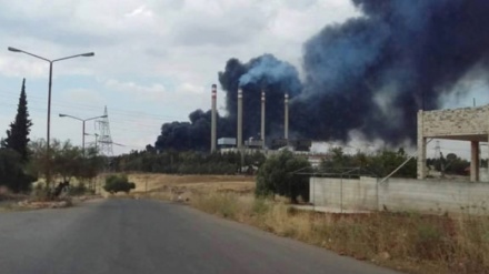Terrorçular Həmah elektrik stansiyasına hücum ediblər