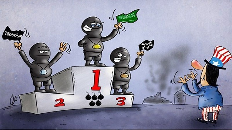 دہشتگردی کے عالمی مقابلوں کا فاتح ۔ کارٹون