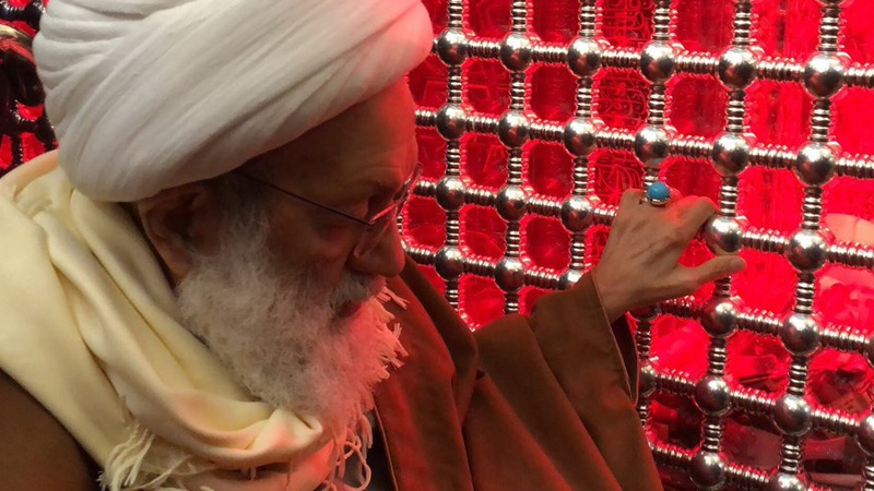 شیعیان بحرین کے رہنما کا مشہدالمقدس کا سفر
