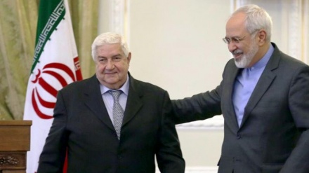 تہران میں ایران و شام کے وزرائے خارجہ کی ملاقات