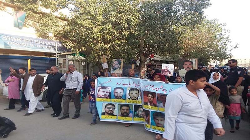 شیعہ لاپتہ افراد کی رہائی کے لئے دھرنا اور ملک گیر احتجاج