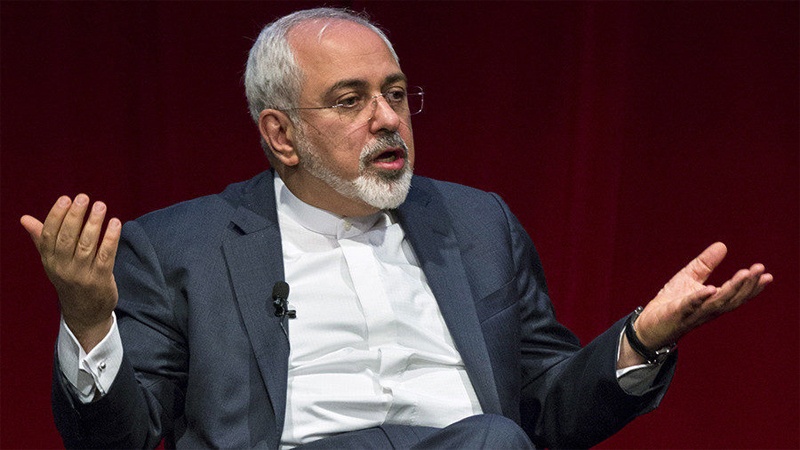 ایرانی قوم دشمن کے دباو میں نہیں آئے گی: جواد ظریف