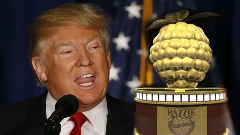 ٹرمپ کے لیے بدترین اداکار کا ایوارڈ 