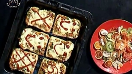 سازکردنی پیتزا به نانی تۆست