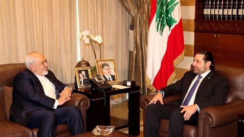 ایران کے وزیر خارجہ اور لبنان کے وزیراعظم کی ملاقات 